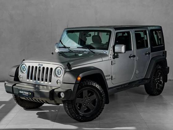 JEEP WRANGLER 3.6 UNLIMITED SPORT 4X4 V6 GASOLINA 4P AUTOMÁTICO JEEP WRANGLER 3.6 UNLIMITED SPORT 4X4 V6 GASOLINA 4P AUTOMÁTICO